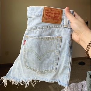 Levi’s 501 women’s jean shorts